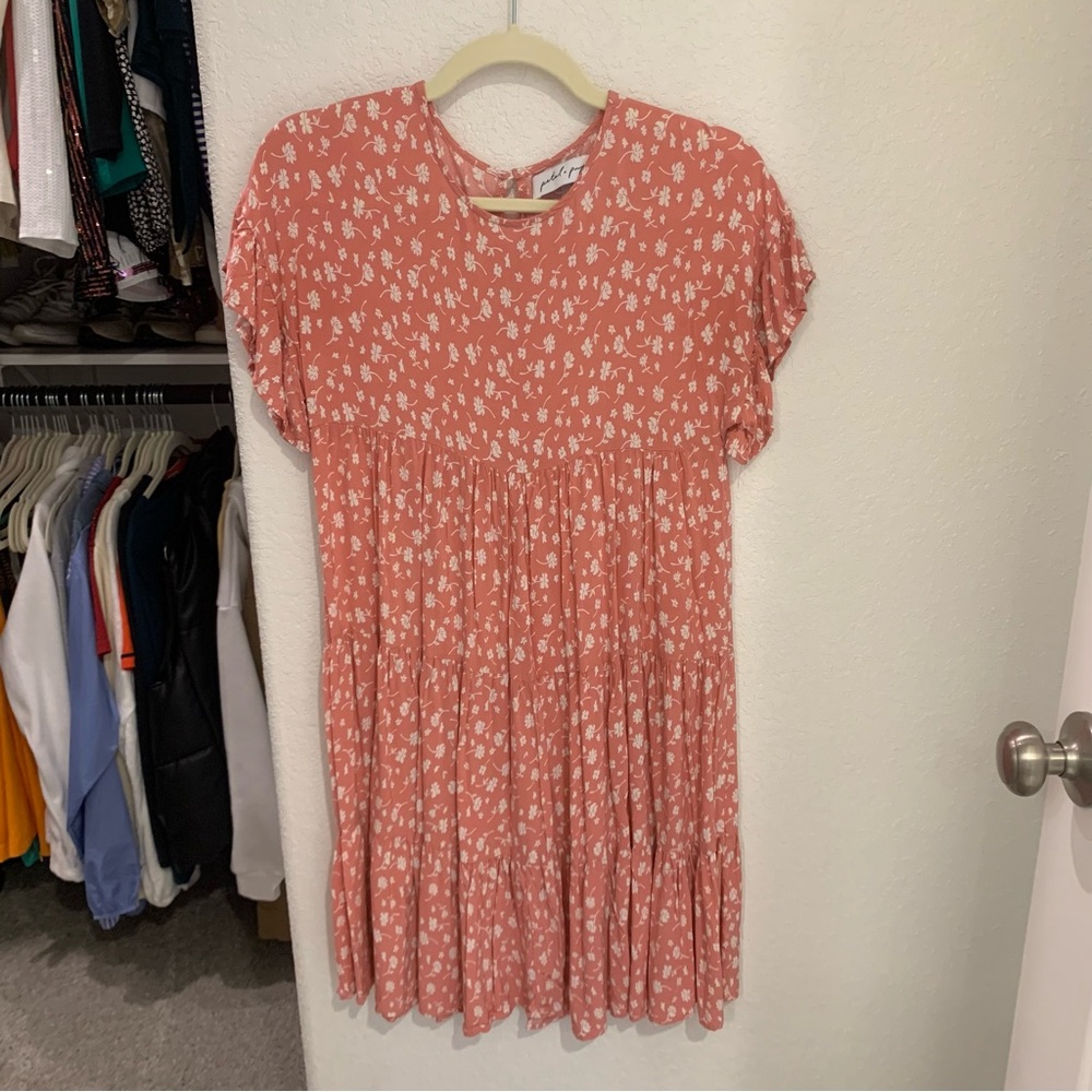 Petal & Pup Pink Floral Dress